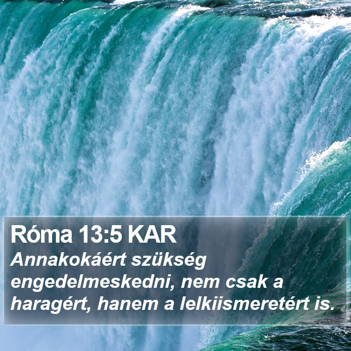 Róma 13:5 KAR Bible Study