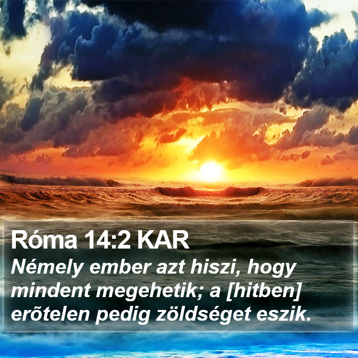 Róma 14:2 KAR Bible Study