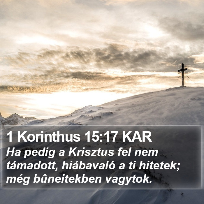 1 Korinthus 15:17 KAR Bible Study