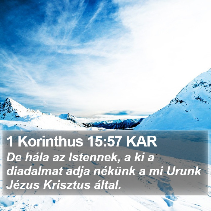 1 Korinthus 15:57 KAR Bible Study