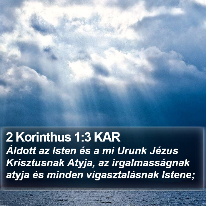 2 Korinthus 1:3 KAR Bible Study