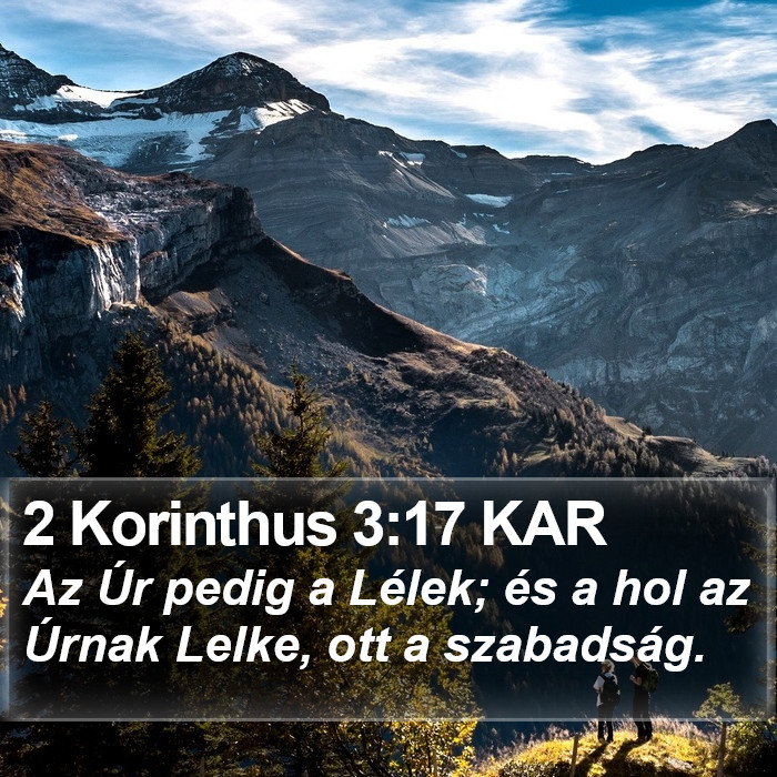 2 Korinthus 3:17 KAR Bible Study