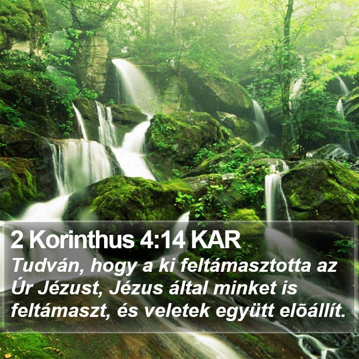 2 Korinthus 4:14 KAR Bible Study