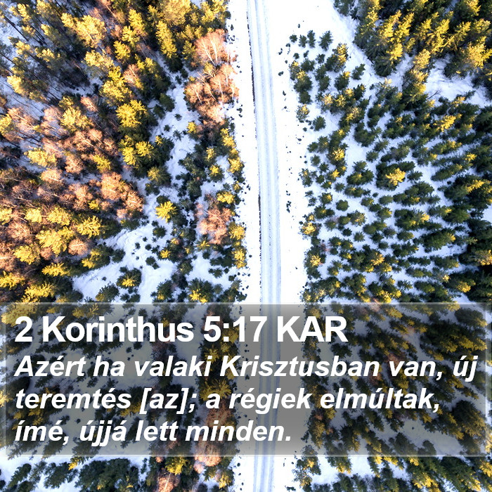 2 Korinthus 5:17 KAR Bible Study