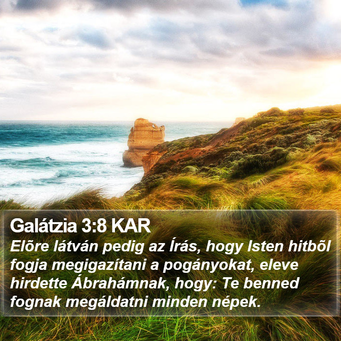 Galátzia 3:8 KAR Bible Study