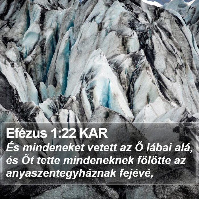 Efézus 1:22 KAR Bible Study