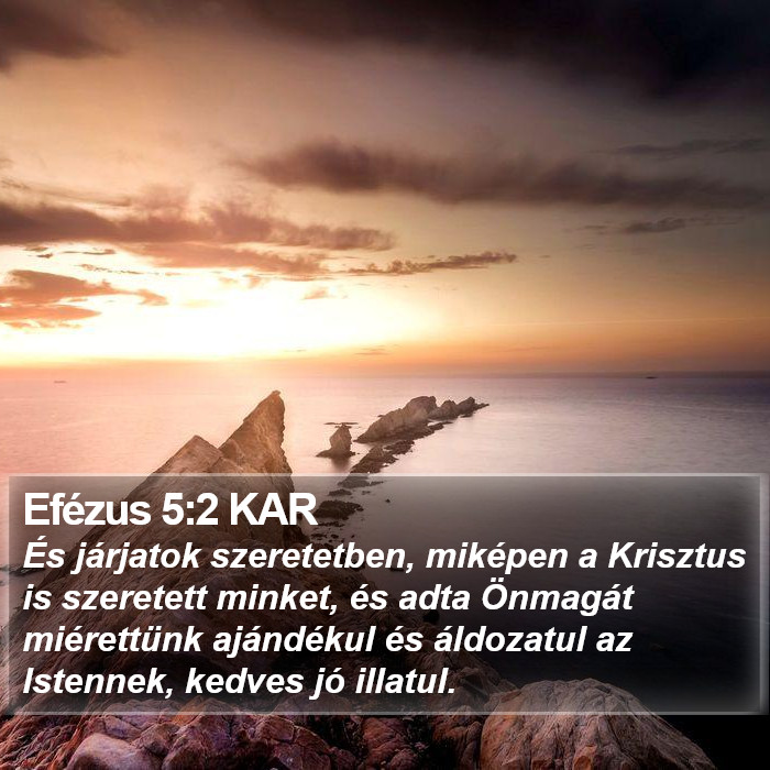 Efézus 5:2 KAR Bible Study