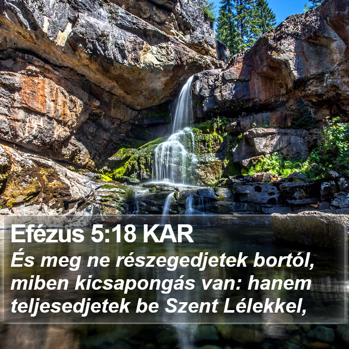 Efézus 5:18 KAR Bible Study