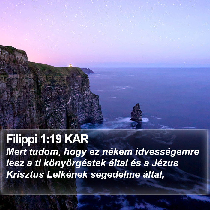 Filippi 1:19 KAR Bible Study