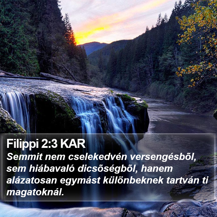 Filippi 2:3 KAR Bible Study