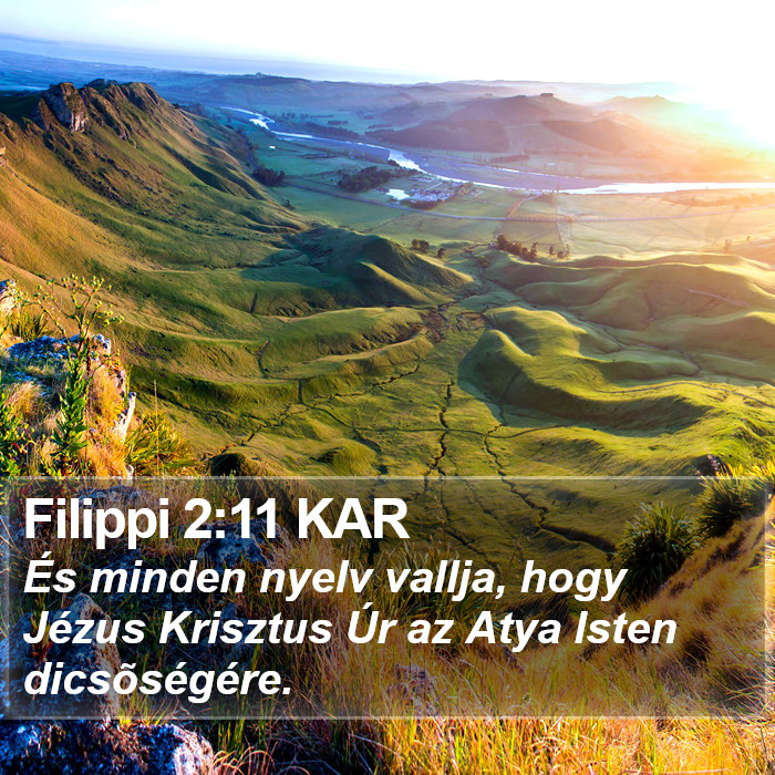 Filippi 2:11 KAR Bible Study