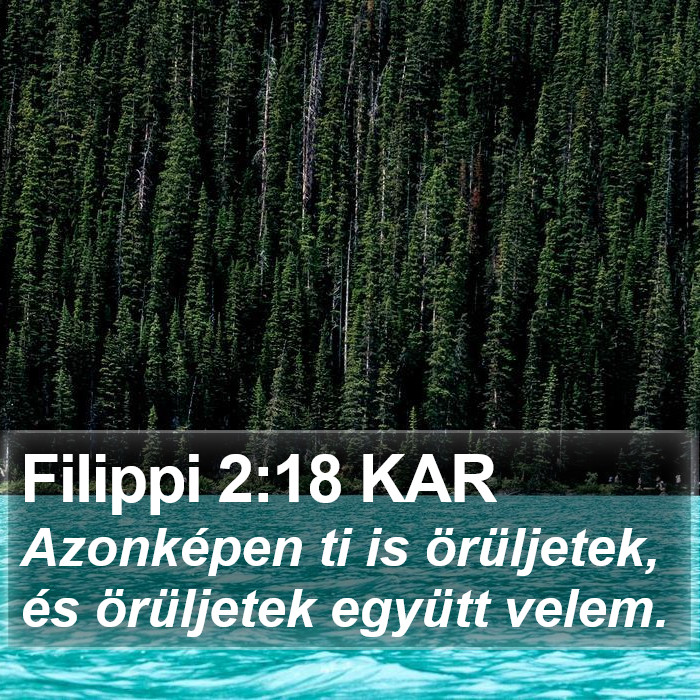 Filippi 2:18 KAR Bible Study