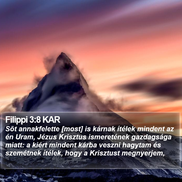 Filippi 3:8 KAR Bible Study