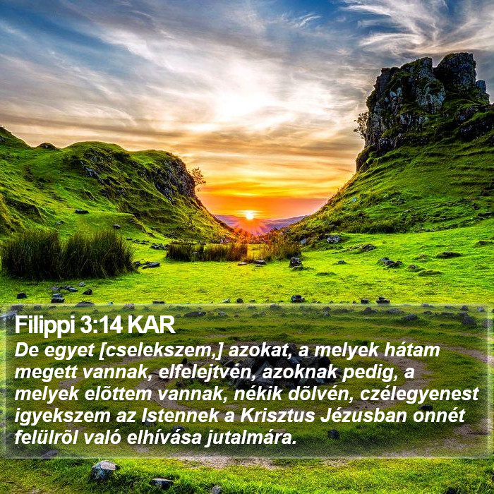 Filippi 3:14 KAR Bible Study