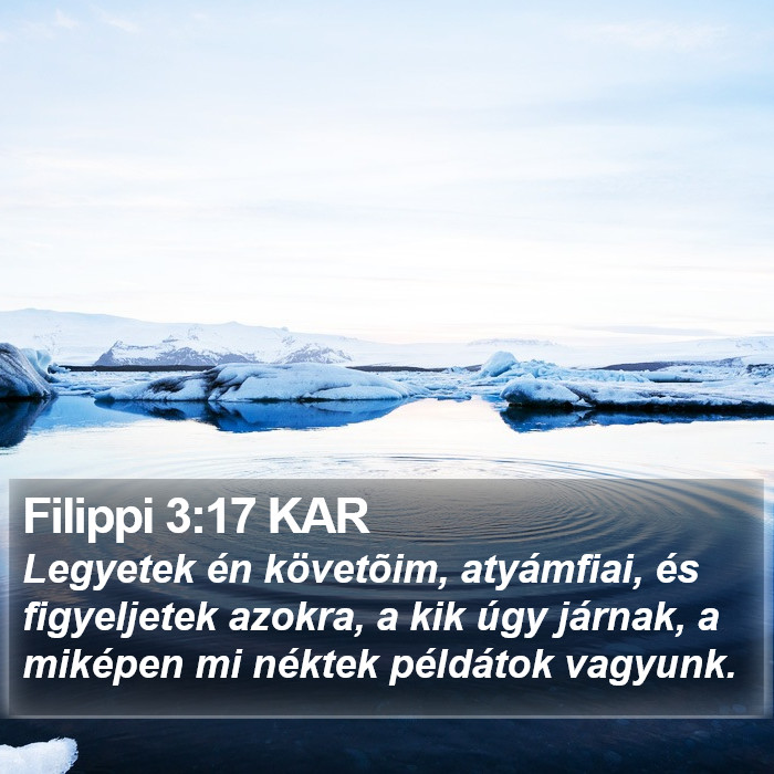 Filippi 3:17 KAR Bible Study