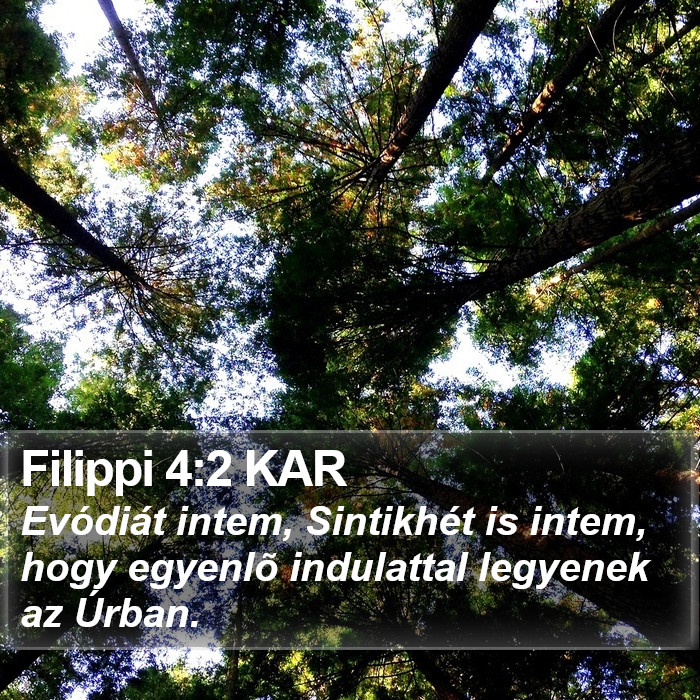 Filippi 4:2 KAR Bible Study