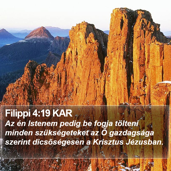 Filippi 4:19 KAR Bible Study