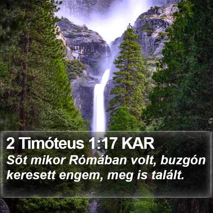 2 Timóteus 1:17 KAR Bible Study