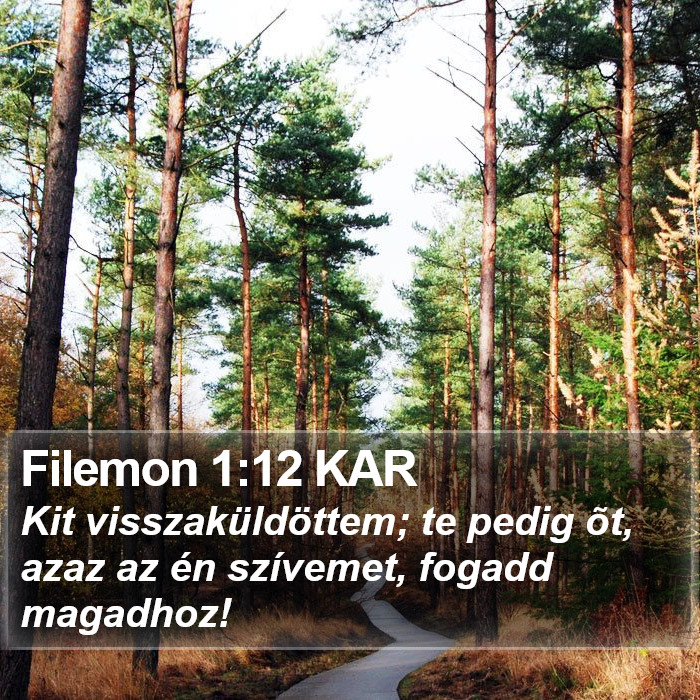 Filemon 1:12 KAR Bible Study