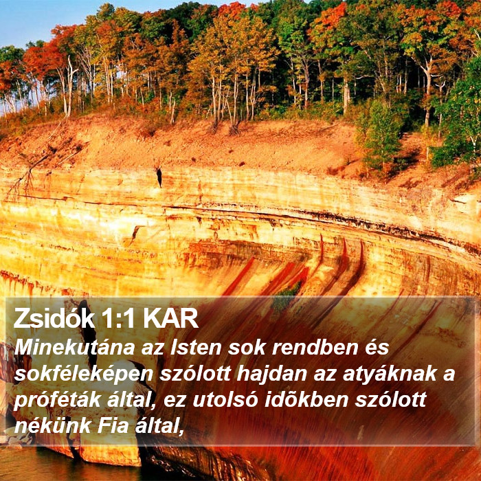 Zsidók 1:1 KAR Bible Study