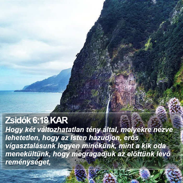 Zsidók 6:18 KAR Bible Study