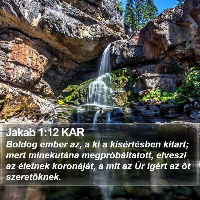 Jakab 1:12 KAR Bible Study