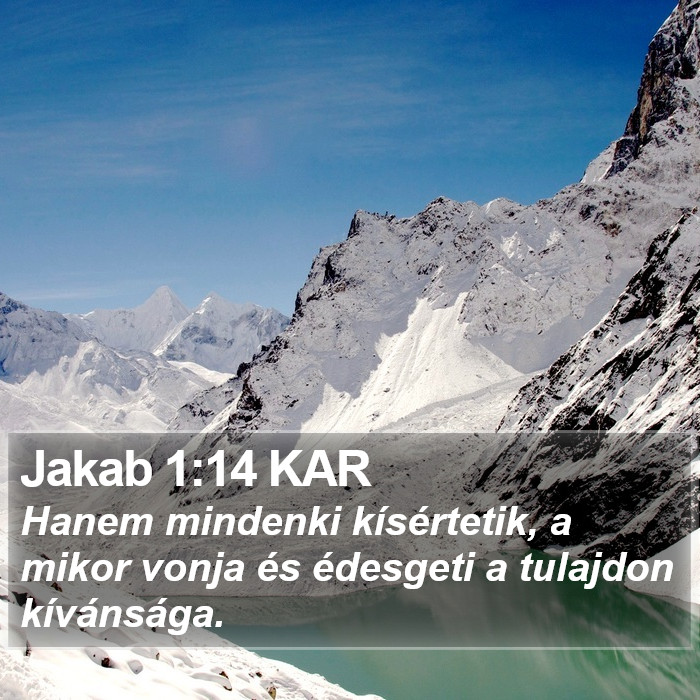 Jakab 1:14 KAR Bible Study