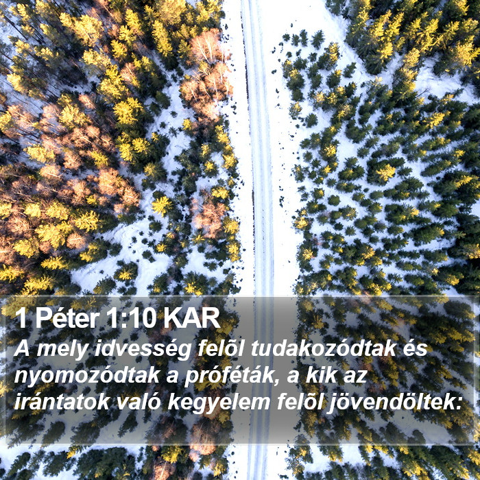 1 Péter 1:10 KAR Bible Study