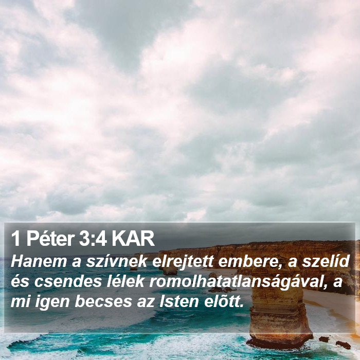 1 Péter 3:4 KAR Bible Study