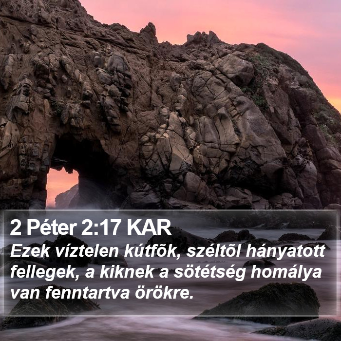 2 Péter 2:17 KAR Bible Study