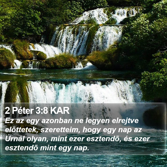 2 Péter 3:8 KAR Bible Study