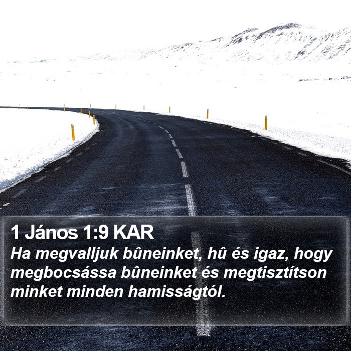 1 János 1:9 KAR Bible Study