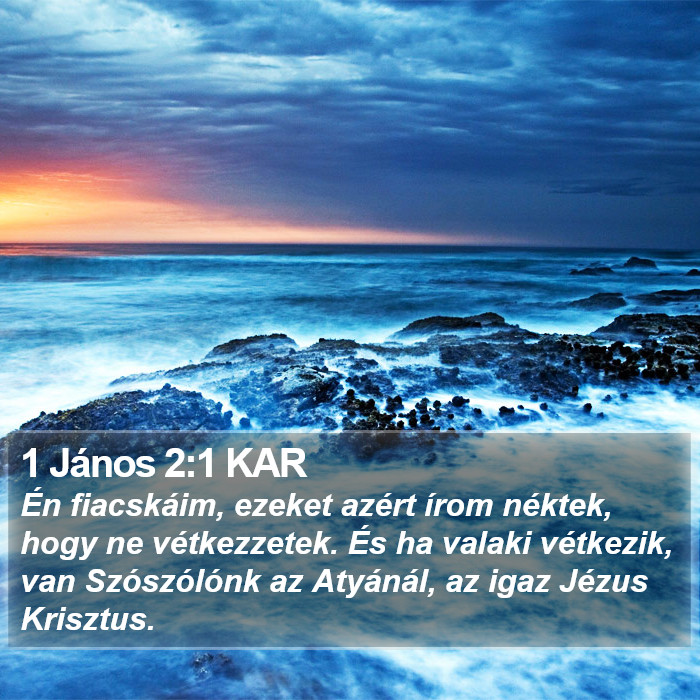 1 János 2:1 KAR Bible Study