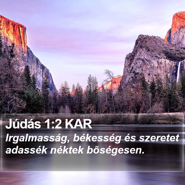 Júdás 1:2 KAR Bible Study