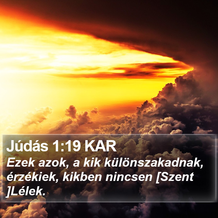 Júdás 1:19 KAR Bible Study