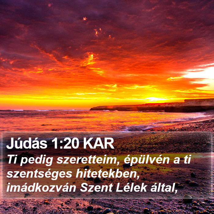 Júdás 1:20 KAR Bible Study