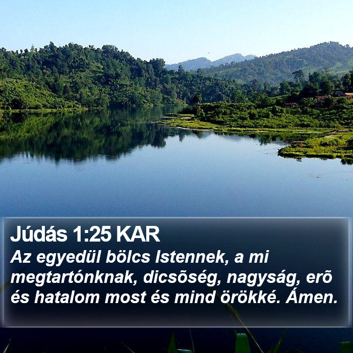 Júdás 1:25 KAR Bible Study