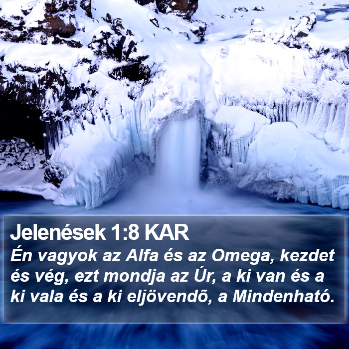 Jelenések 1:8 KAR Bible Study