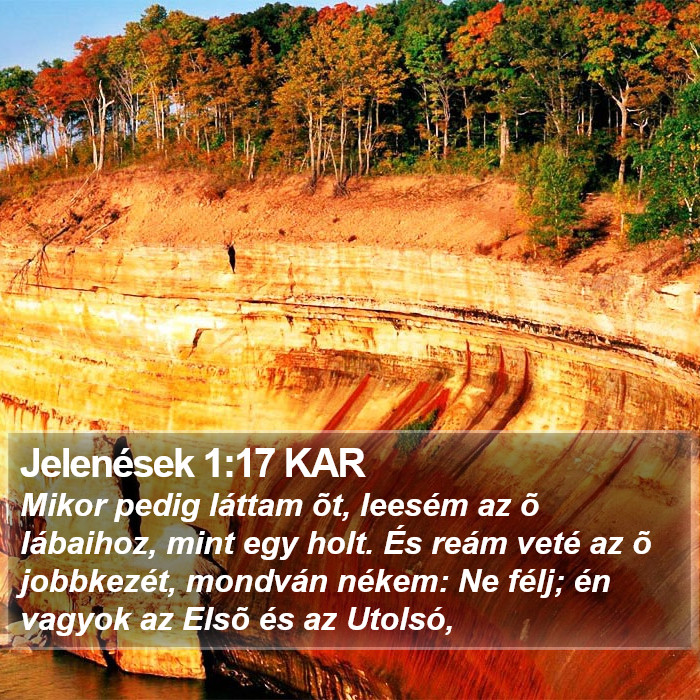 Jelenések 1:17 KAR Bible Study