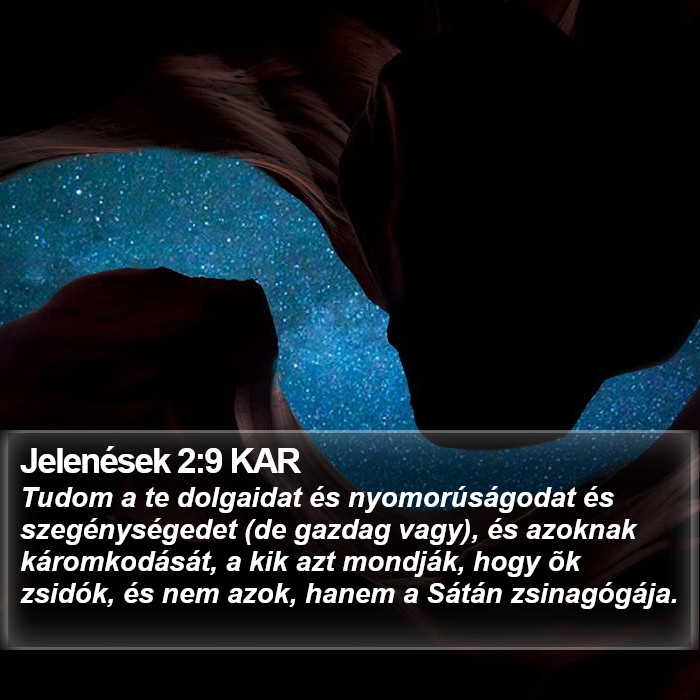 Jelenések 2:9 KAR Bible Study