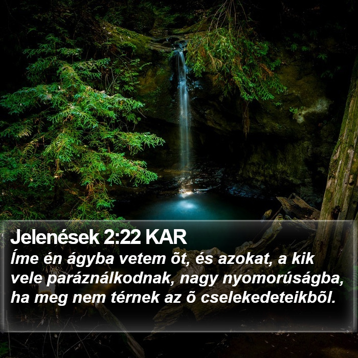 Jelenések 2:22 KAR Bible Study