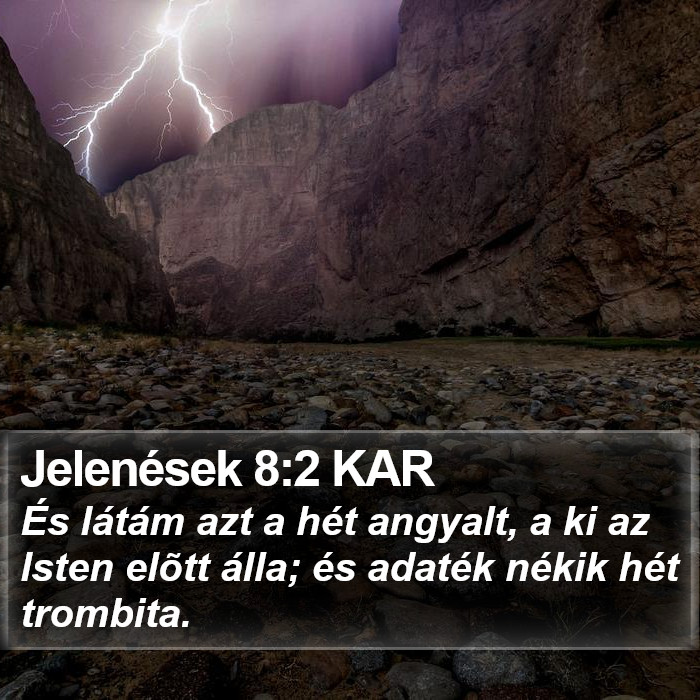 Jelenések 8:2 KAR Bible Study