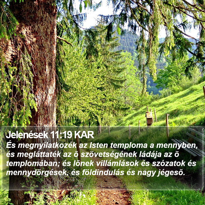 Jelenések 11:19 KAR Bible Study