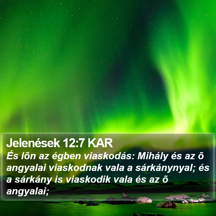 Jelenések 12:7 KAR Bible Study