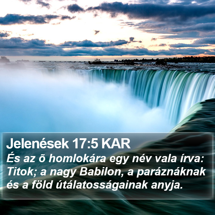 Jelenések 17:5 KAR Bible Study