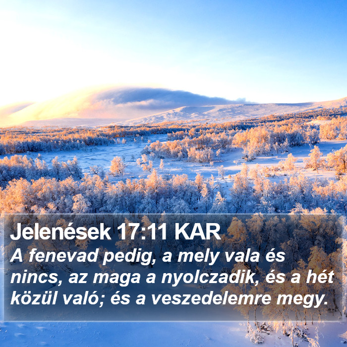 Jelenések 17:11 KAR Bible Study